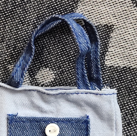 2005 Miami Getaway Chelsea Mattel My Scene Doll Blue Denim Tote Bag Purse - Picture 2 of 13